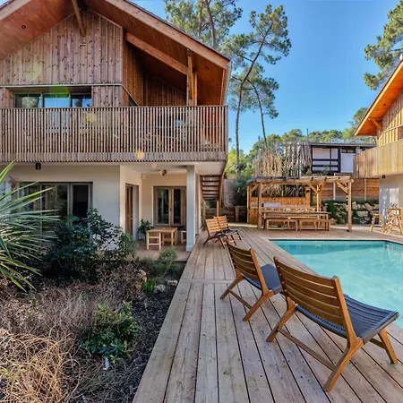 New Luxury Villa, Outbuilding Villa Lacanau